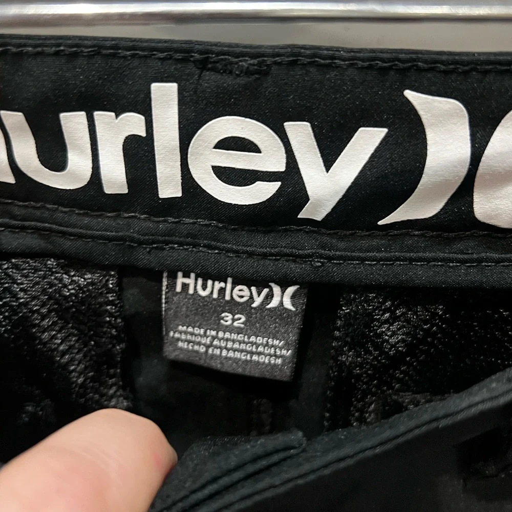 Hurley Men's Black Hybrid Shorts